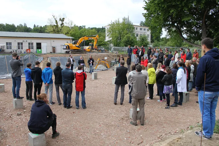 Grundsteinlegung Konferenzzentrum 