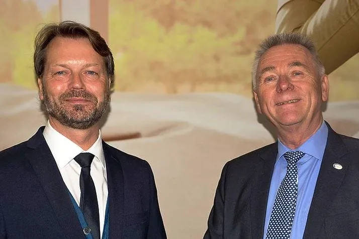 Josef F&uuml;hres und Manfred Birkenstock