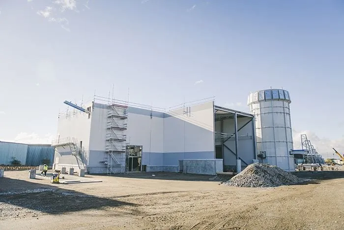 Kährs Group, neue Pelletanlage
