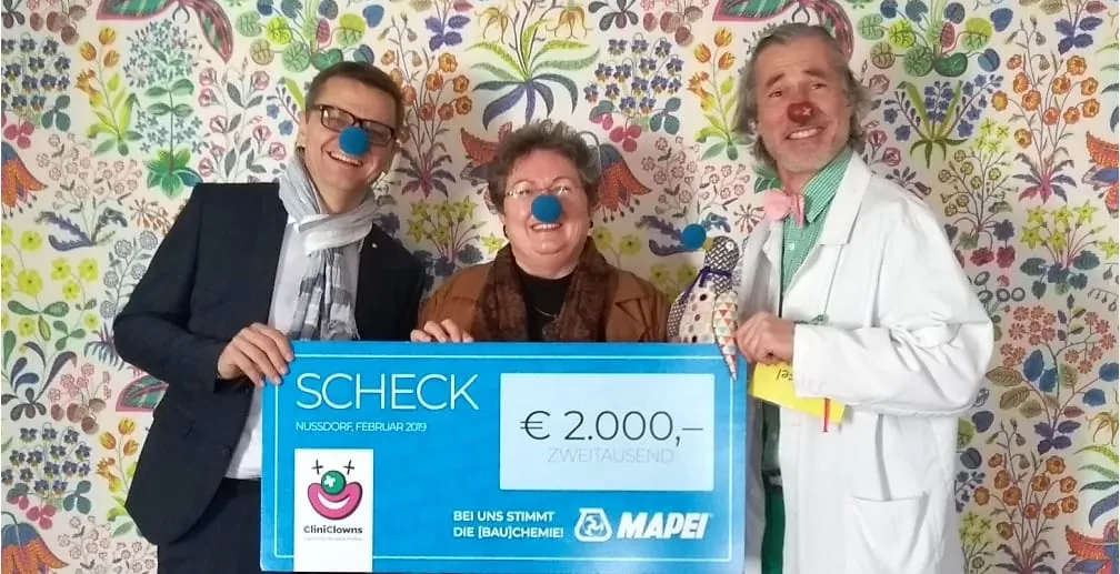 Unterstützung für „CliniClowns“