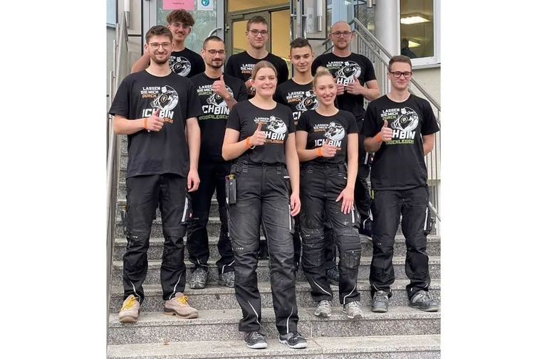 Die Teilnehmer des Bundesleistungswettbewerbs 2021