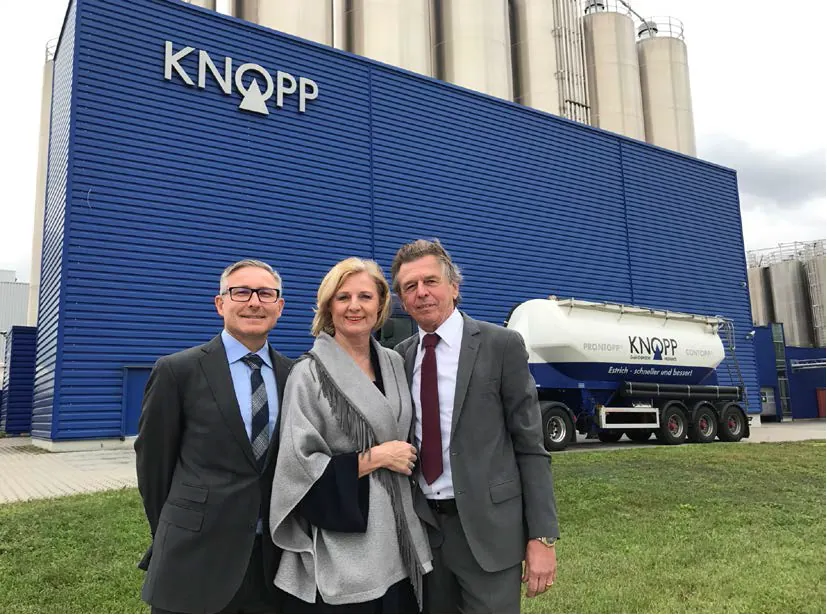 Knopp Unternehmensgruppe: Ardex übernimmt Mehrheit