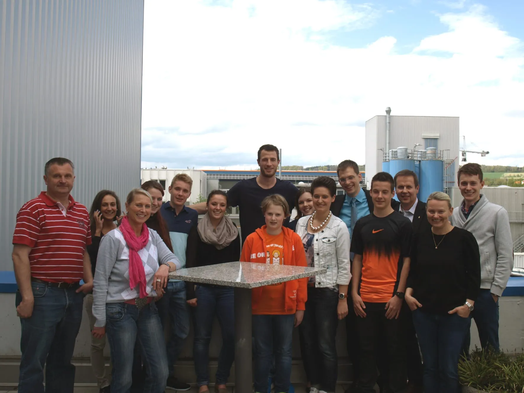 Als Sponsor weiterhin am Ball