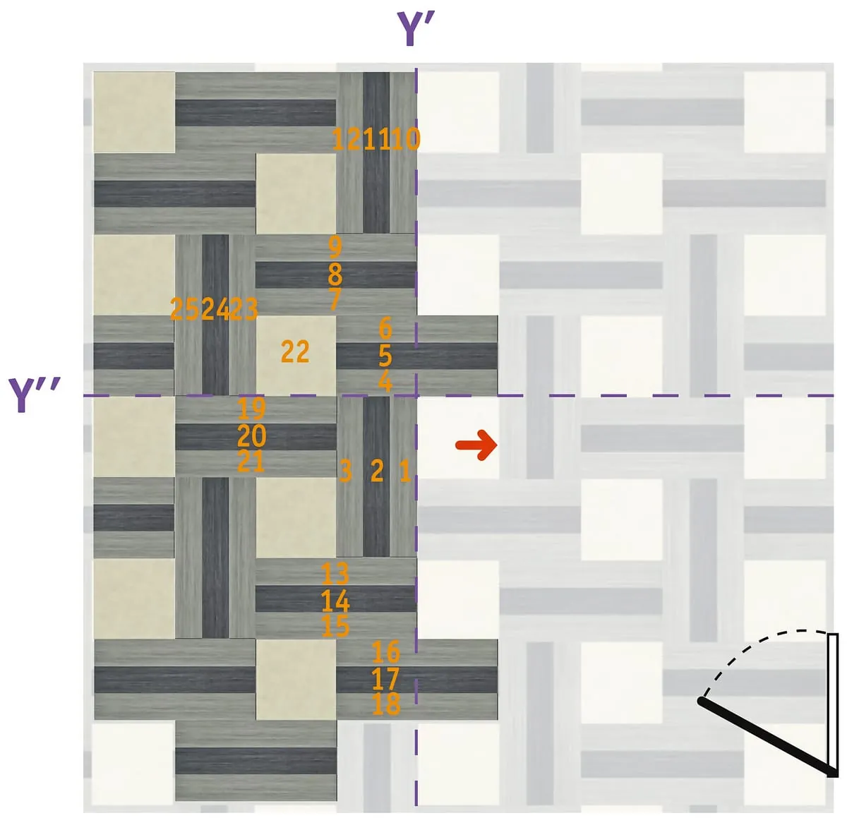 Verlegeanleitung Designbeläge, Tarkett