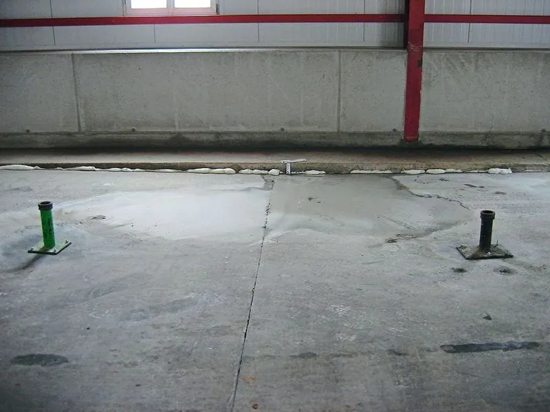 Absenken nach Wassereinbruch