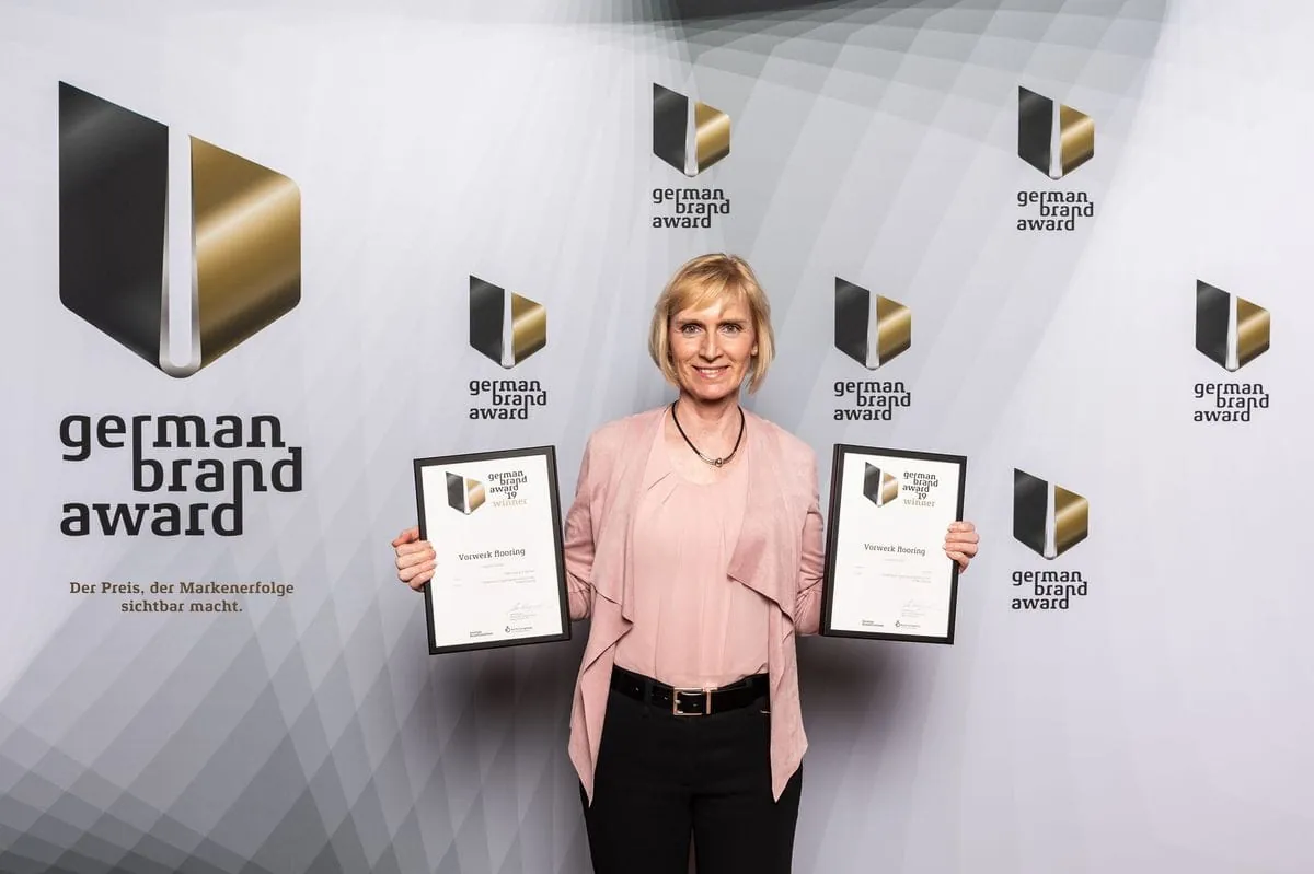 Vorwerk Flooring gewinnt "German Brand Award 2019"