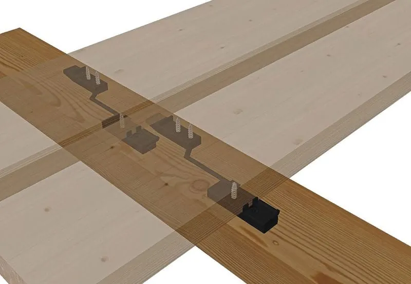 Für das Auge unsichtbar, bei der Montage wesentlich