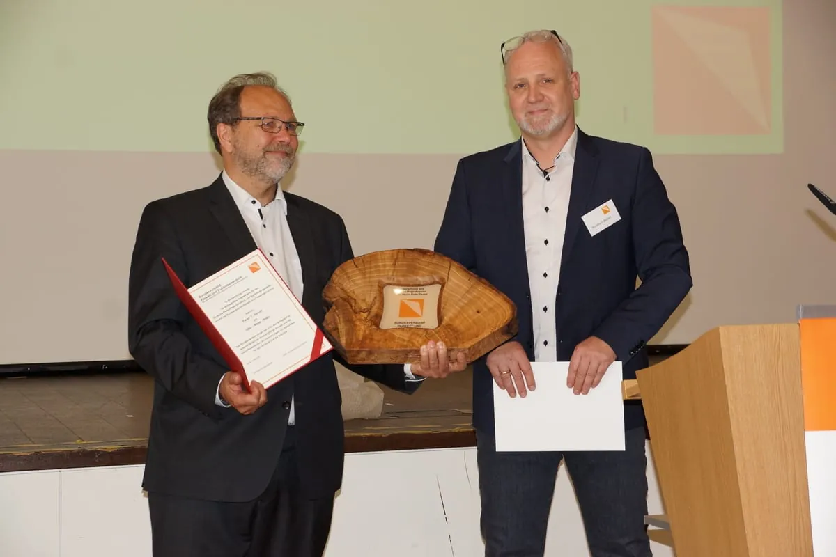 BVPF: Peter Fendt mit Otto-Rapp-Preis ausgezeichnet