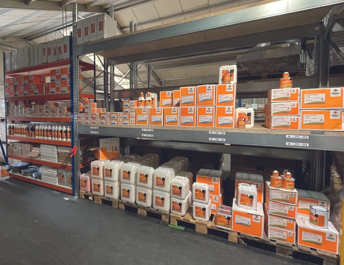 Loba und Wakol: neuen Lagerstandort eröffnet