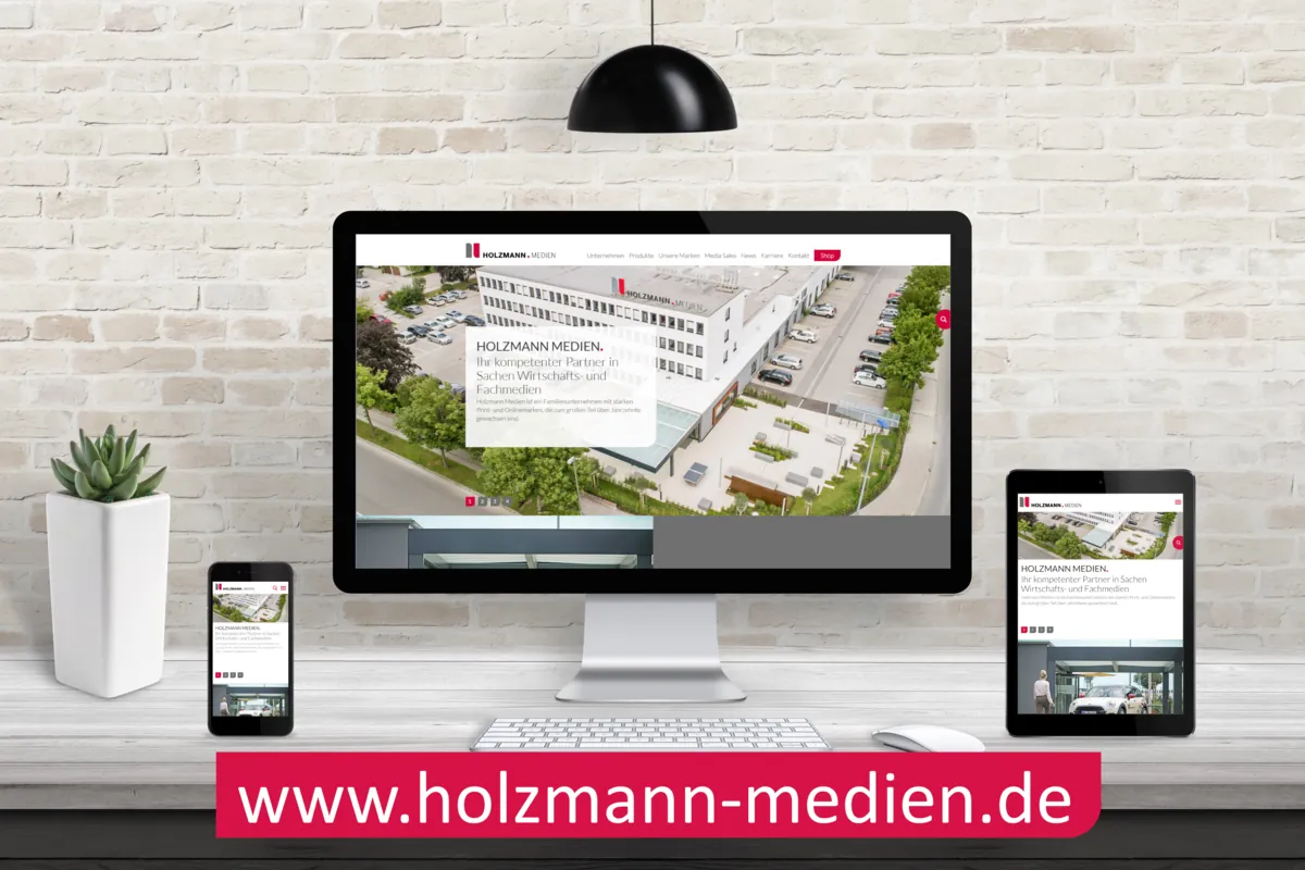 Holzmann Medien: Neuer Unternehmensauftritt www.holzmann-medien.de