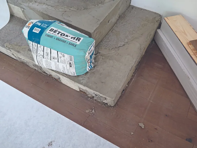 Trittverl&auml;ngerung auf Parkett