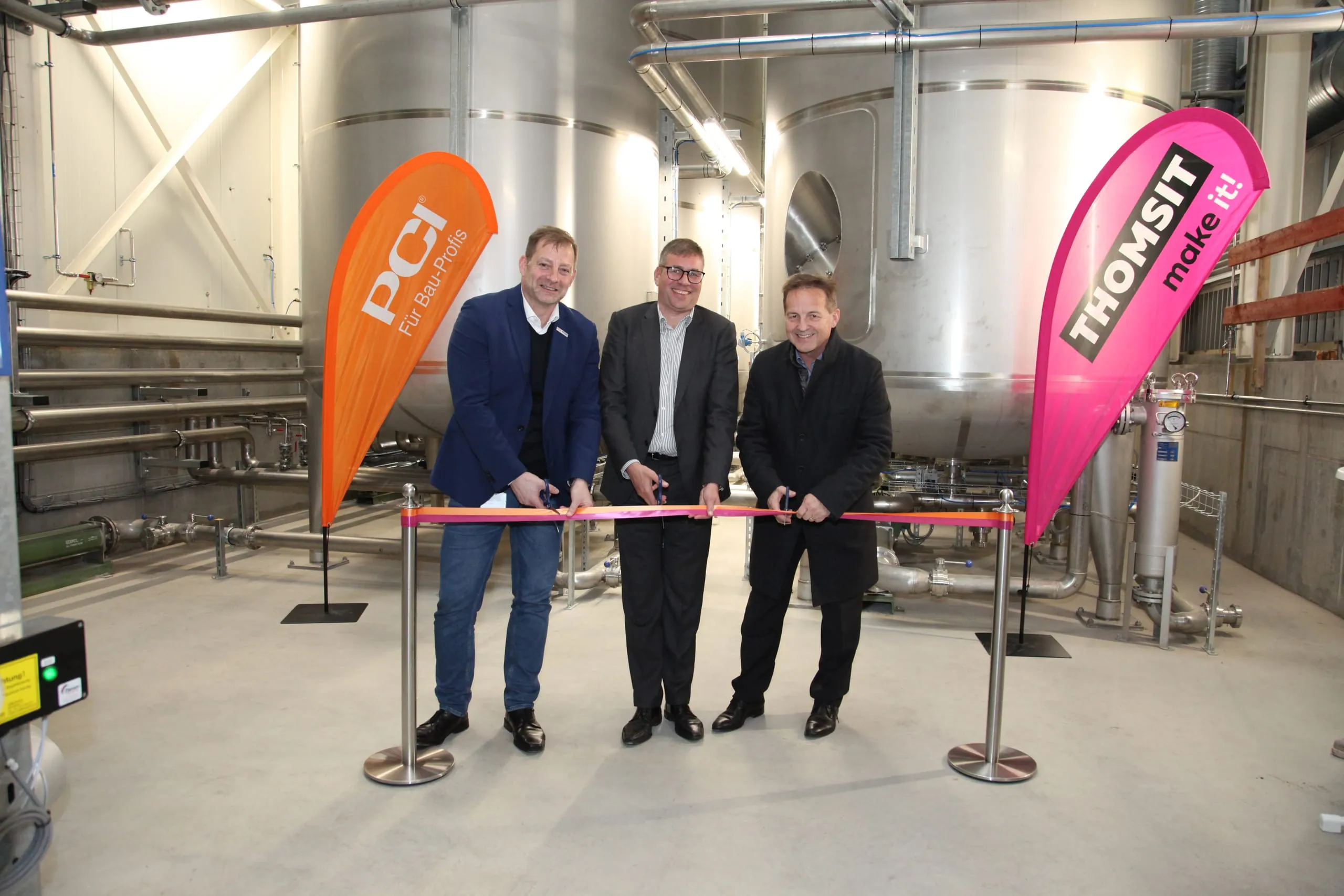 PCI: Dispersionsanlage verdoppelt Produktion