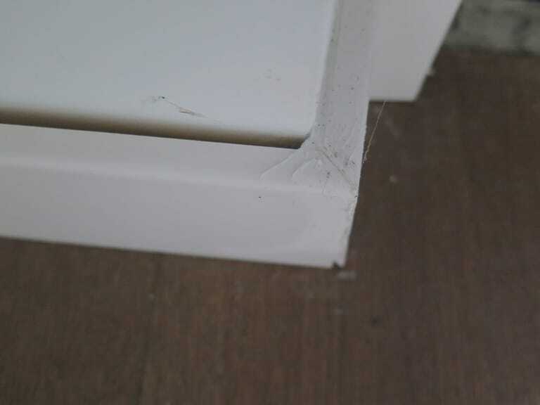 Eckendetail Sockelleiste