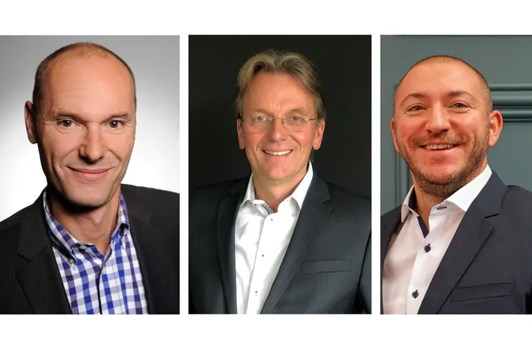 Jürgen Buck-Gramko, Torsten Hilgenrainer und Emanuele Sigona starten bei Amtico als Verkaufsleiter.