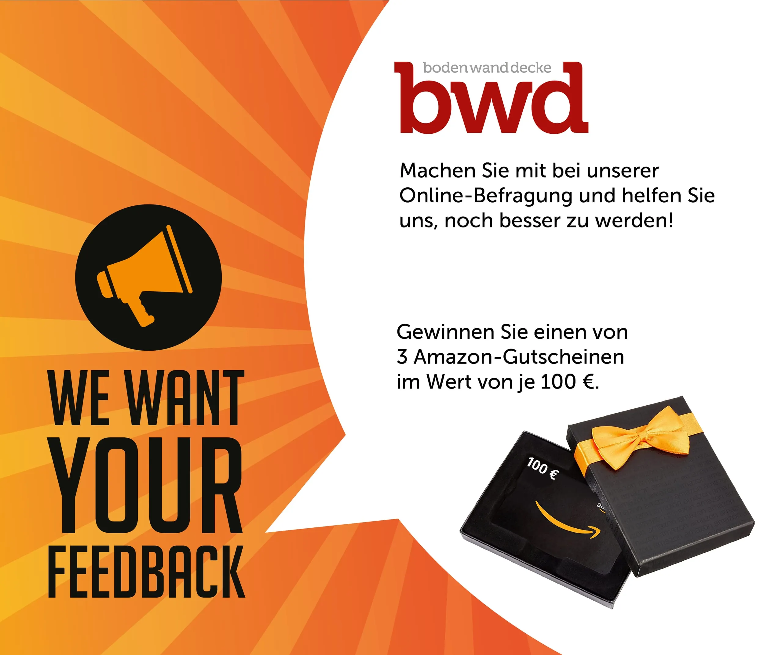 bwd-Leserbefragung: Jetzt mitmachen und gewinnen!