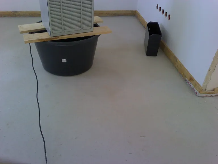 gut abgetrocknete Bereiche