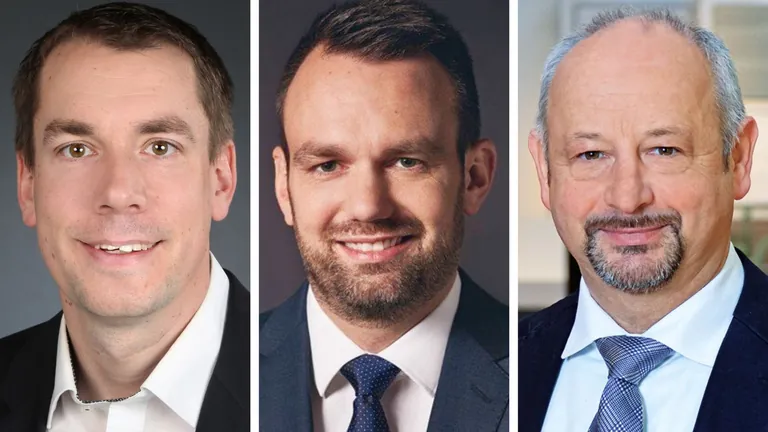 MeisterWerke stellt Geschäftsleitung neu auf (von links): Stefan Pföhler, Jörg Peterburs und Volker Kettler.