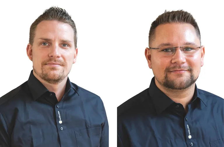 Robert Meyer und Danny Oberüber im Portraitbild.