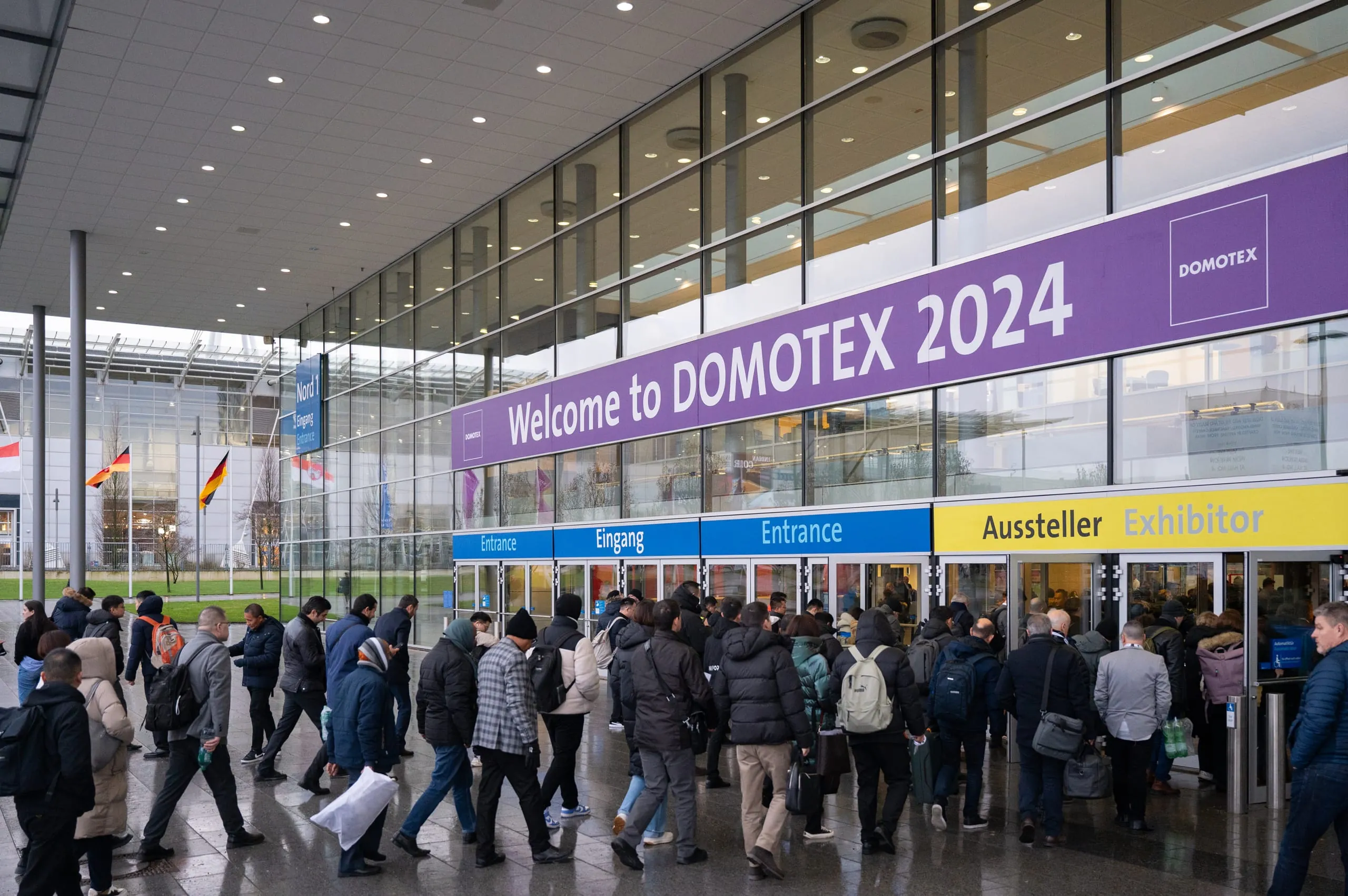 Domotex: Hohe Internationalität