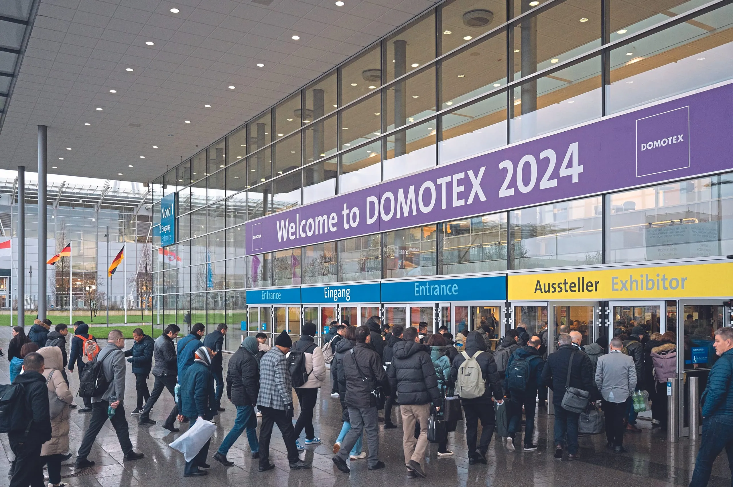 Domotex 2024: Mit neuen Impulsen gut gestartet