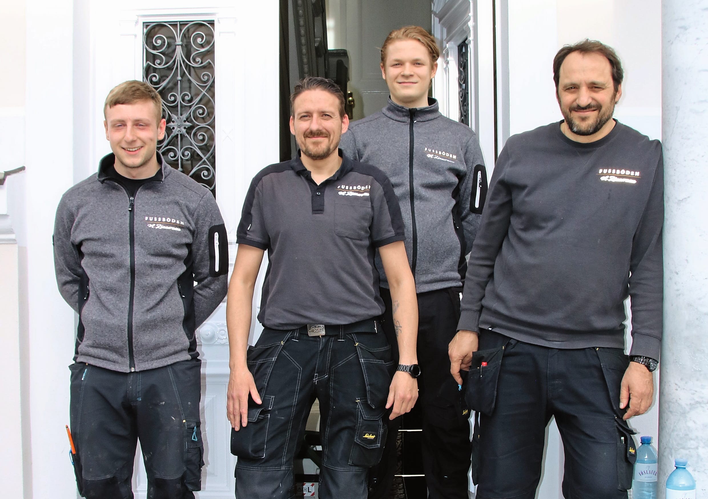 Mike Zimmermann und sein Team