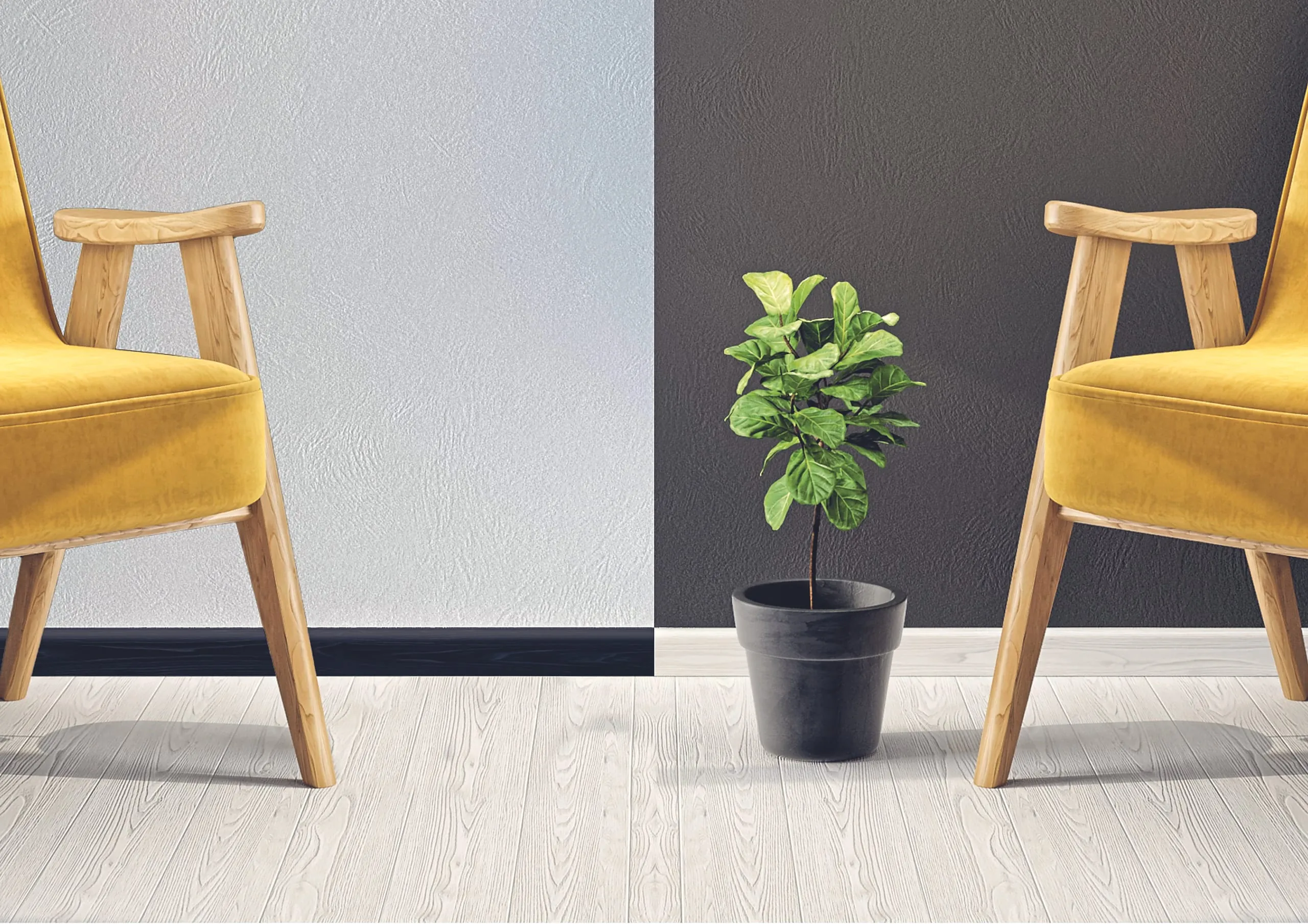 schwarze und gedeckte RAL-Farben bei Sockelleisten FN Neuhofer