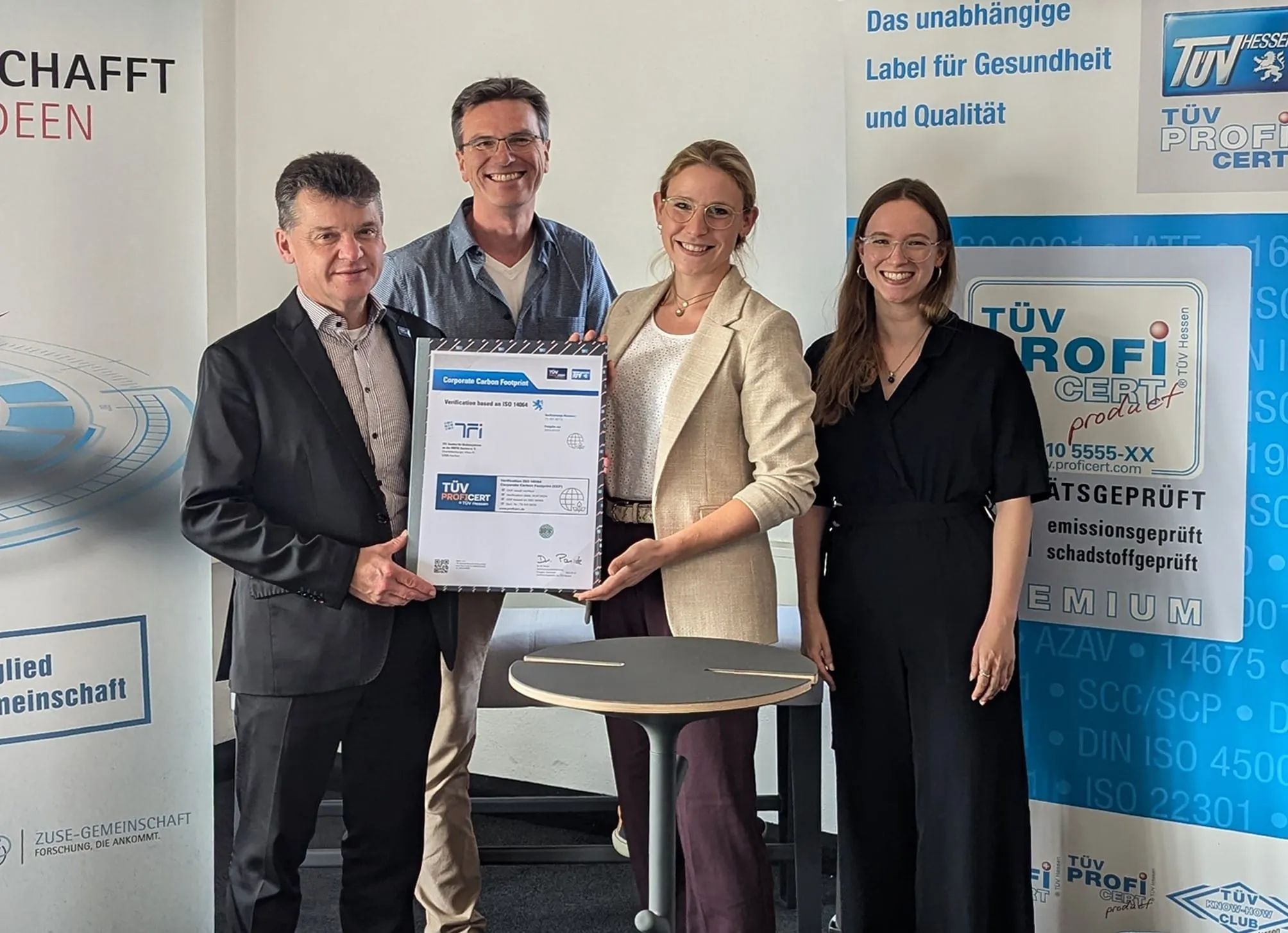 TFI Aachen: erster Bericht zum Corporate Carbon Footprint