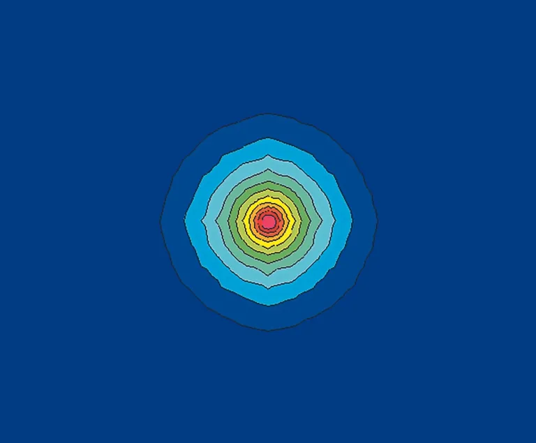 Spannungen an der kritischen Estrichunterseite bei Lastangriff in Estrichmitte