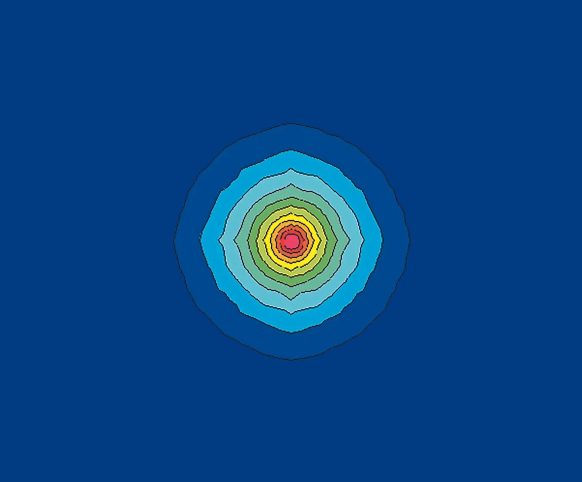 Spannungen an der kritischen Estrichunterseite bei Lastangriff in Estrichmitte