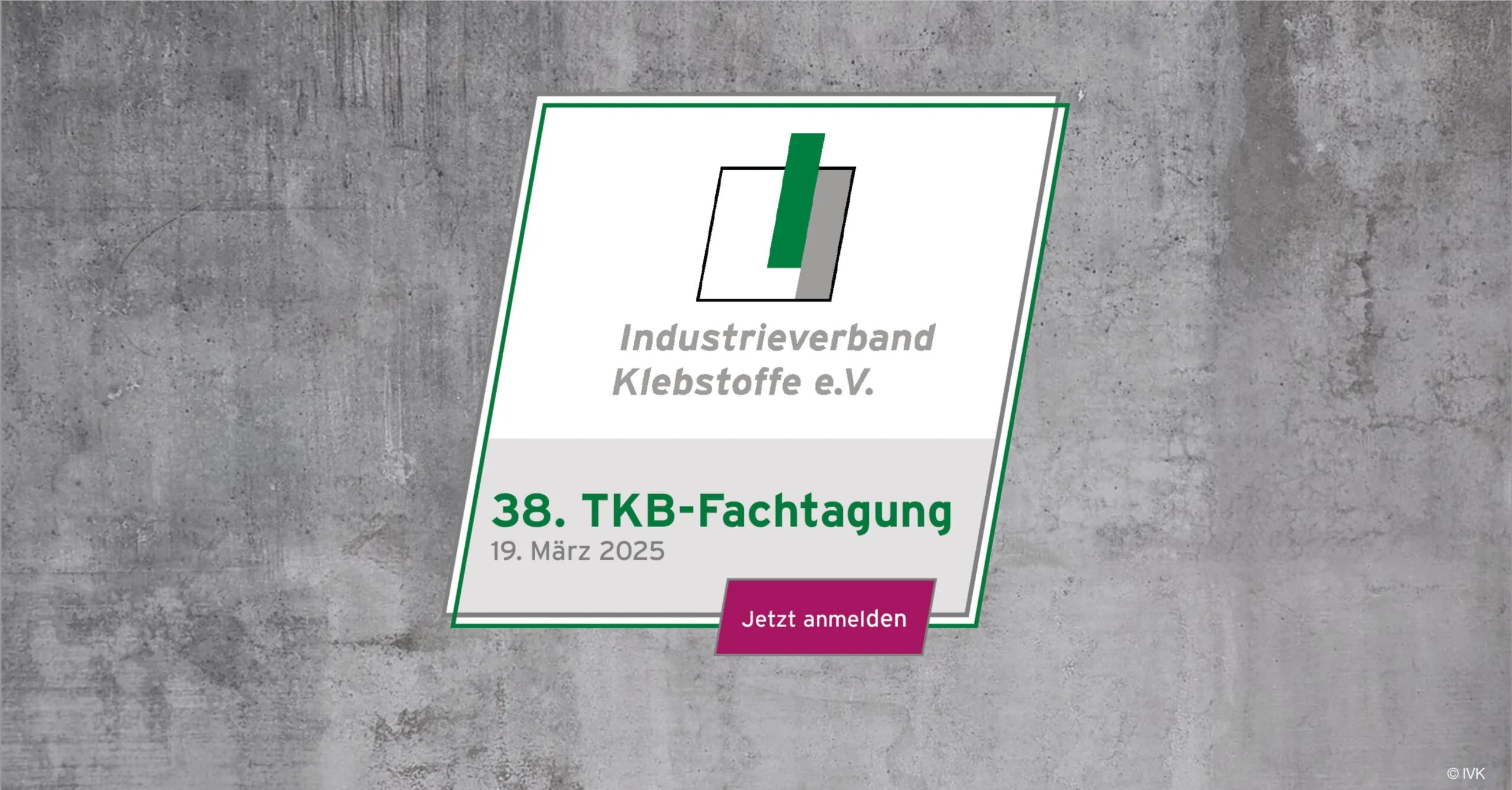 38. TKB-Fachtagung: Jetzt anmelden!