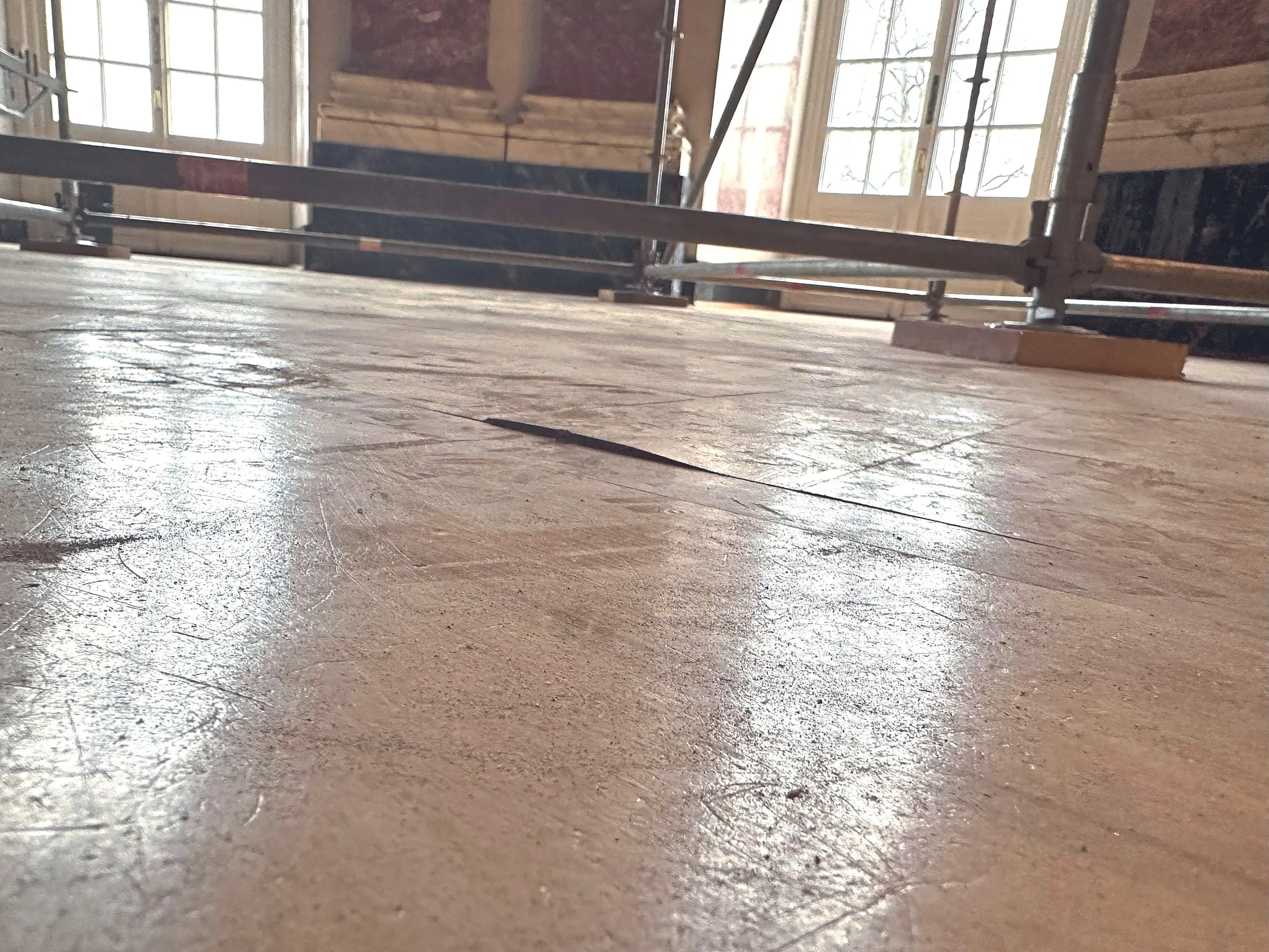 Schloss Mannheim hochstehende Decklage