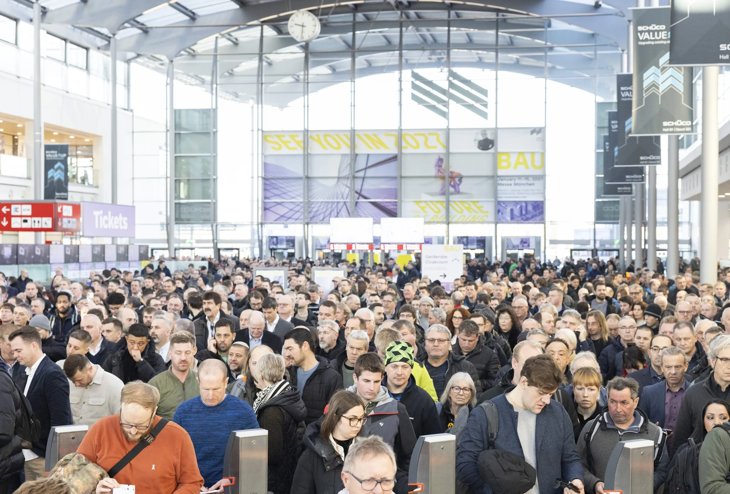 BAU: Stärkerer Zuspruch aus dem Ausland