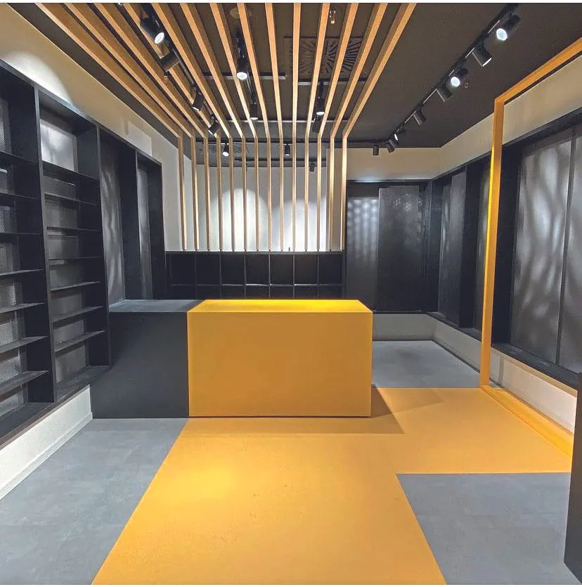 showroom Boden Konzept