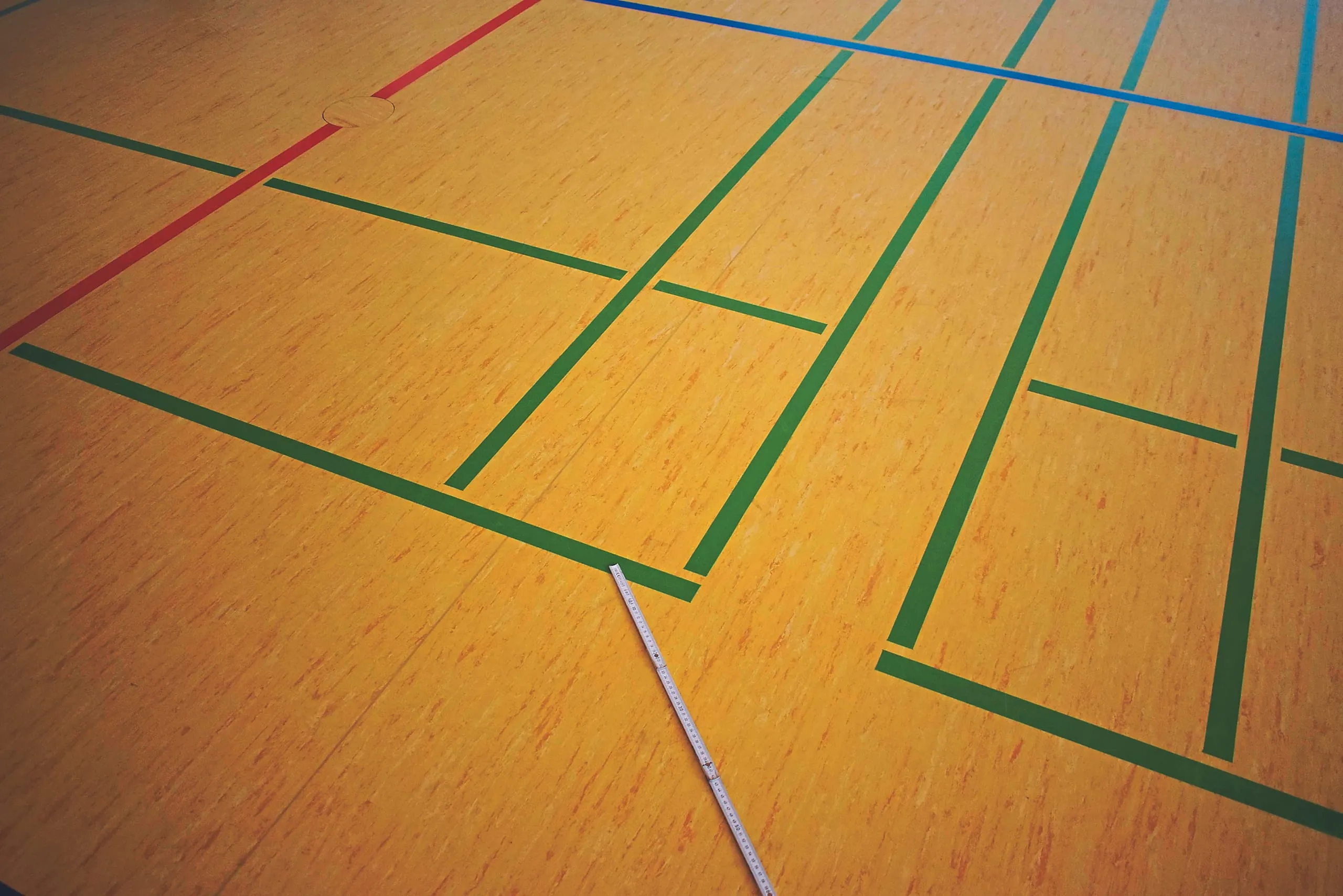 Sportboden in Mehrzweckhalle