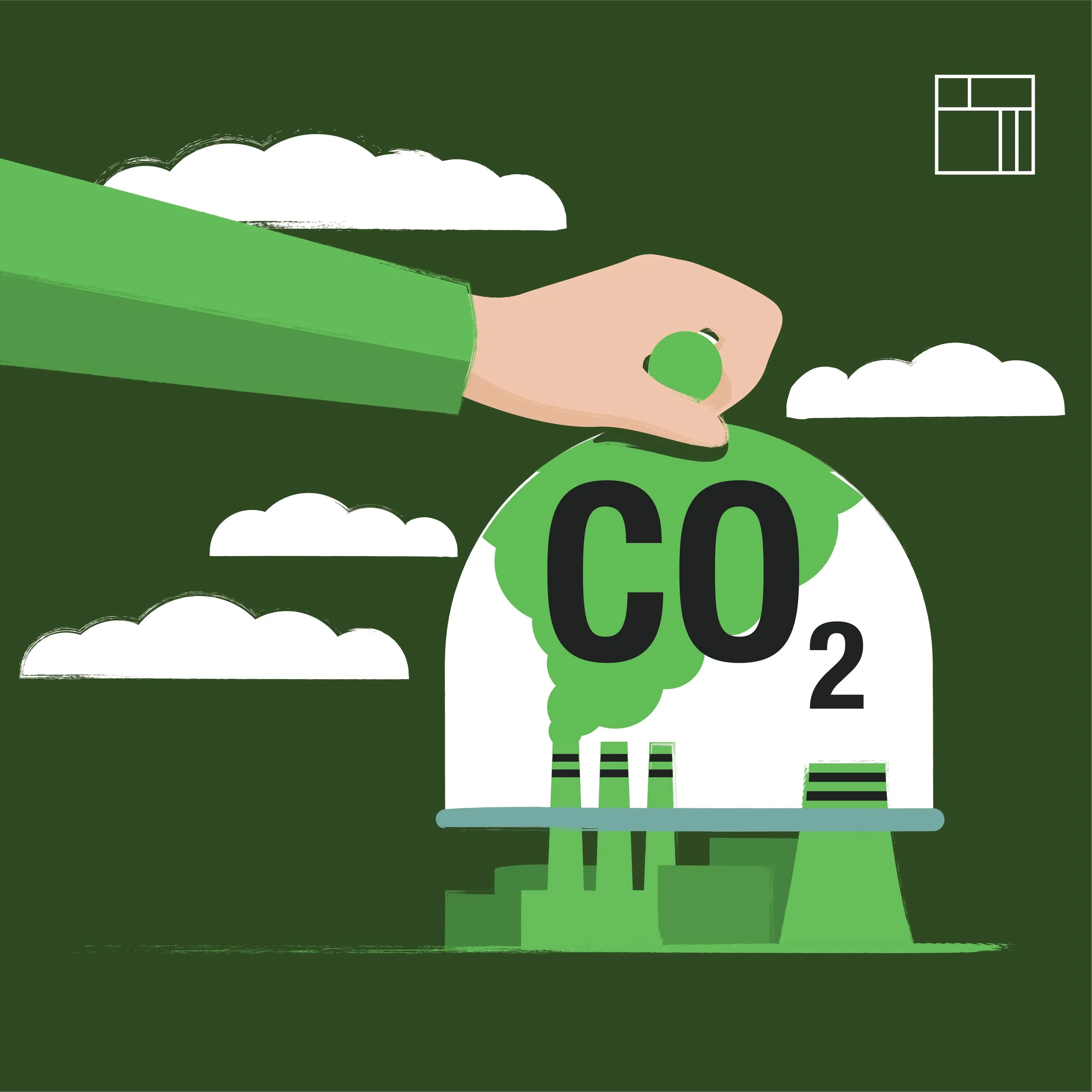 Interface setzt auf kohlenstoffbindendes Material