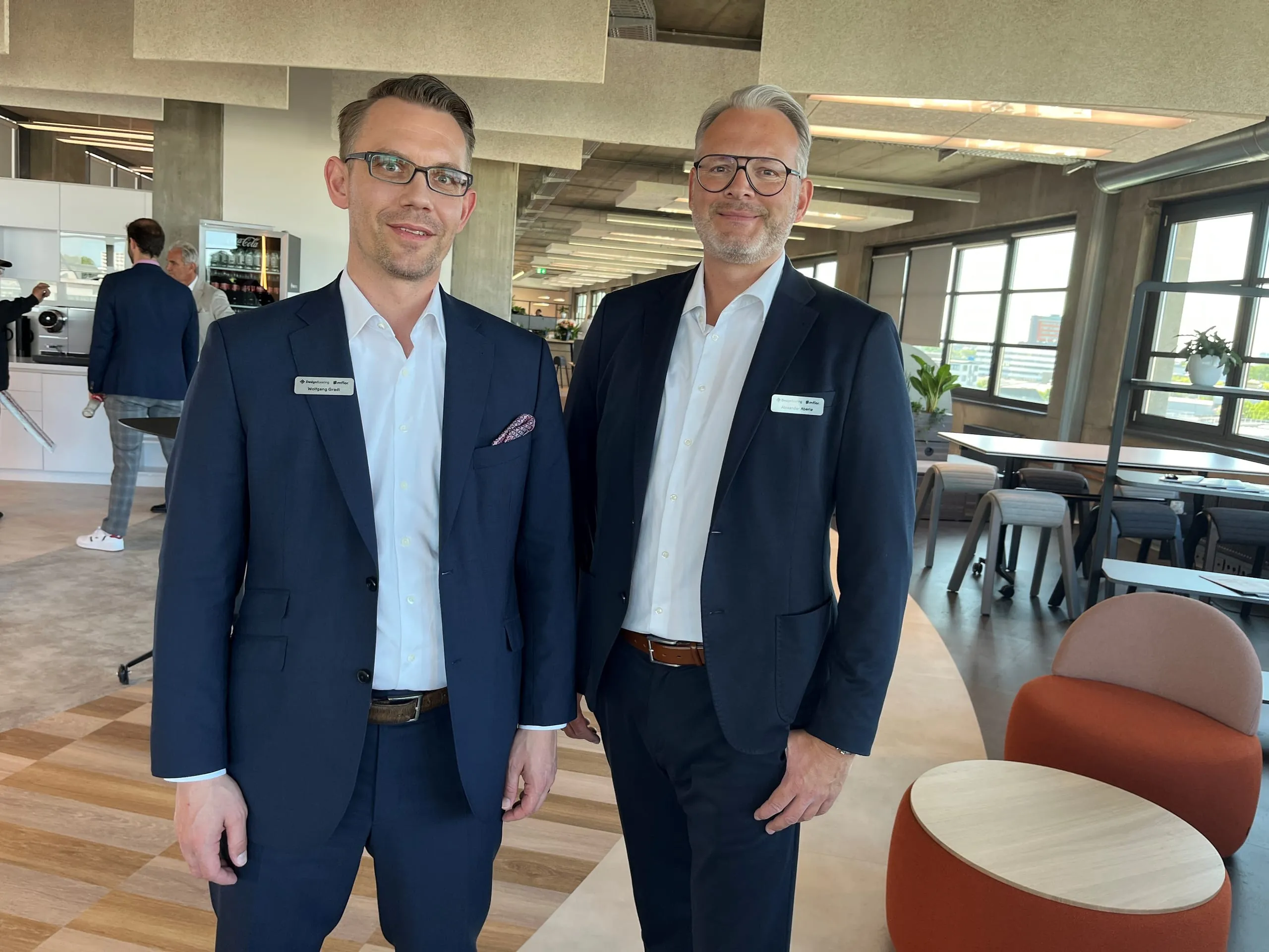 Designflooring: Europa-Zentrale mit Showroom in Frankfurt