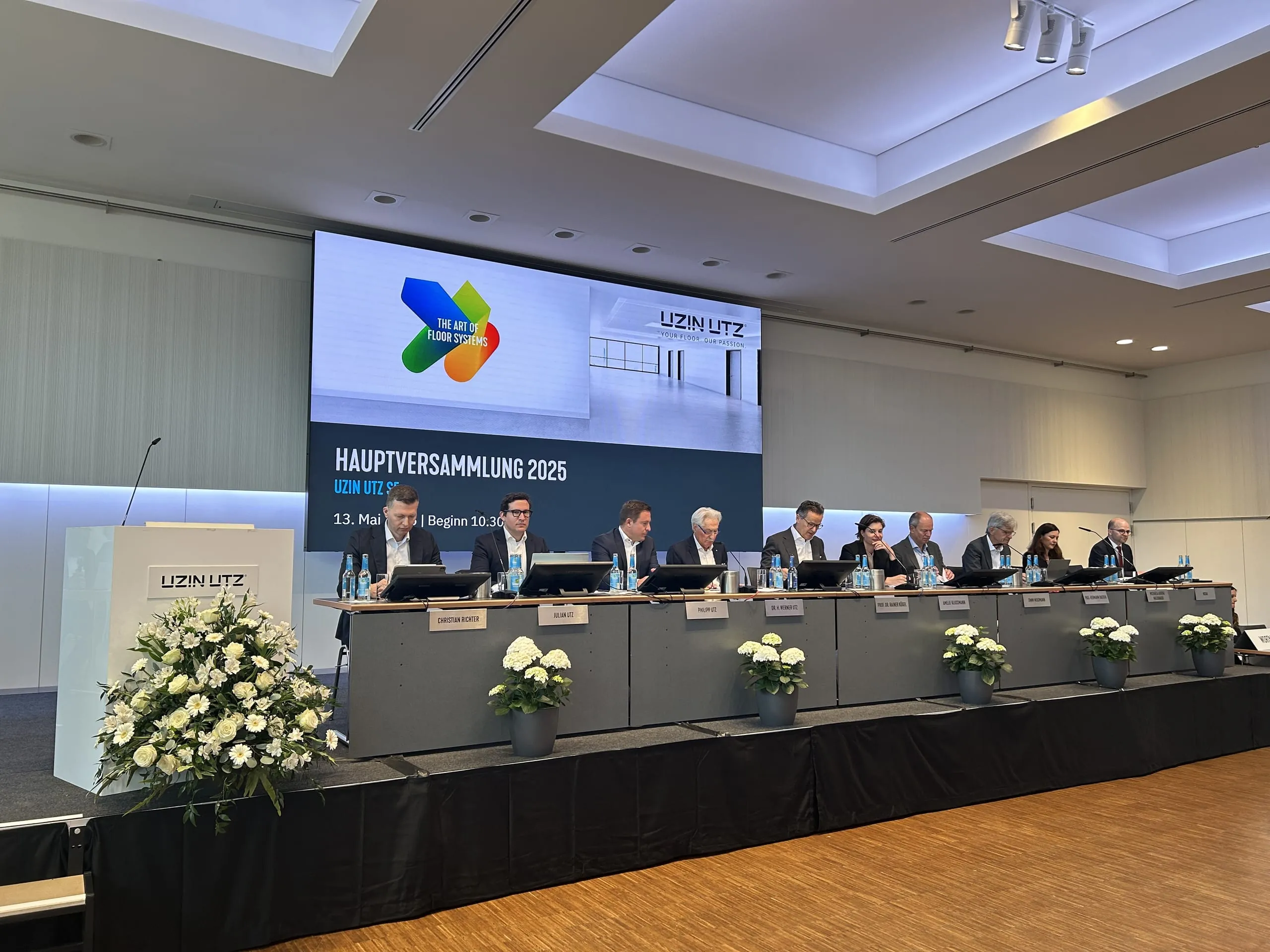 Uzin Utz SE: Positive Bilanz