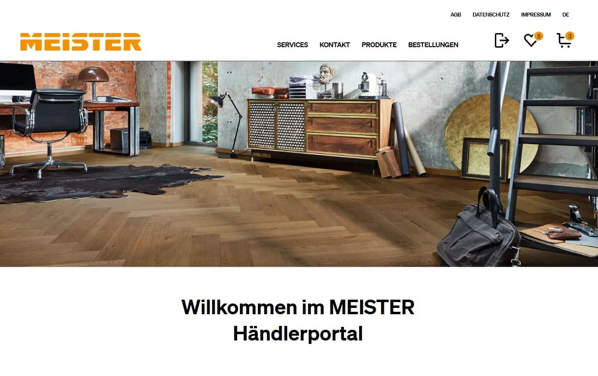 MeisterWerke: neues Händlerportal