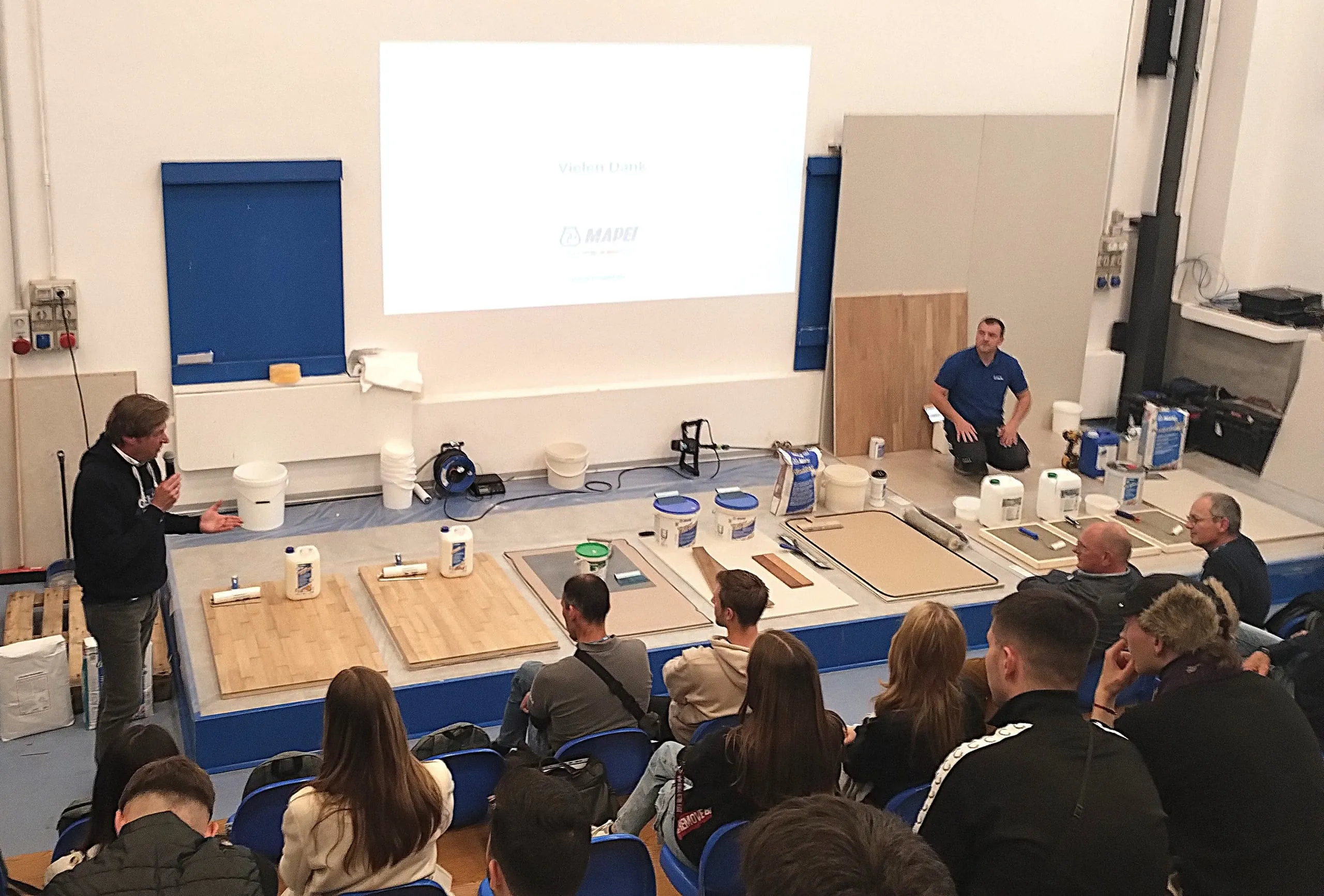 Mapei: Schulung für Auszubildende in Mailand