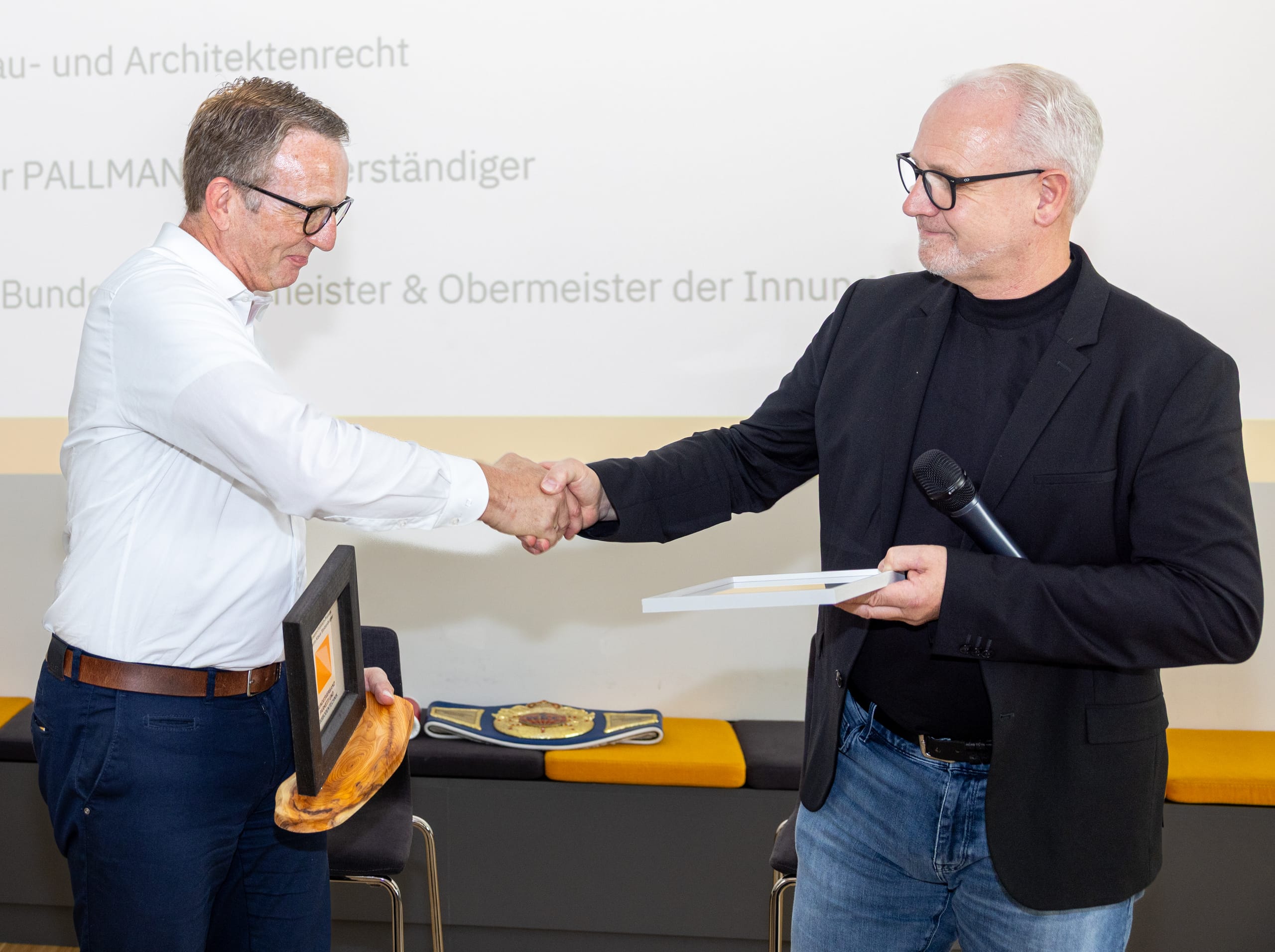 Klaus Stolzenberger erhält Baumann-Fröhlich-Preis
