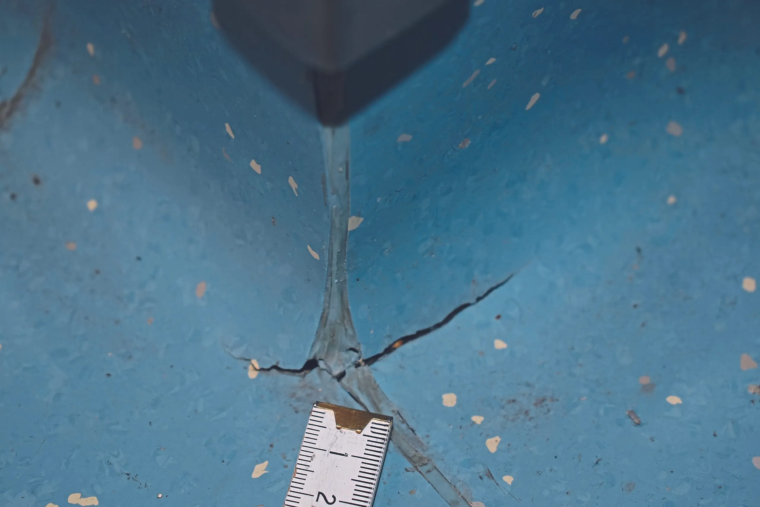 Schäden an Hohlkehlen