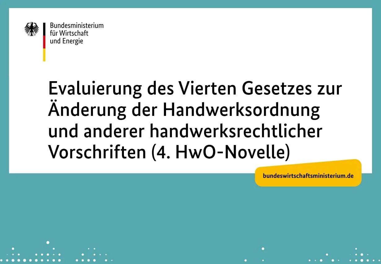 BMWi: Vorläufiges Fazit zur Rückvermeisterung
