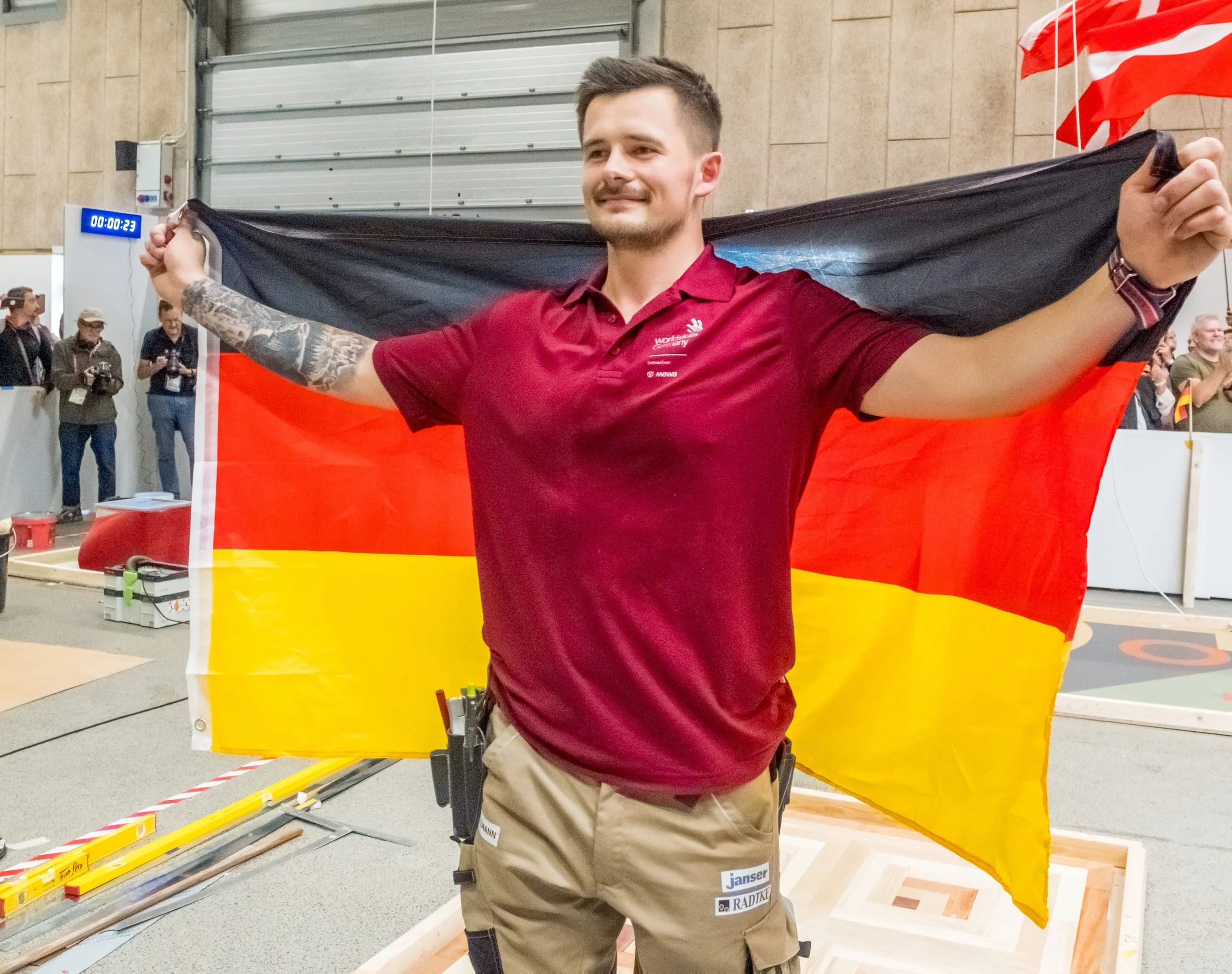 „Ich bin stolz auf meine Leistung“