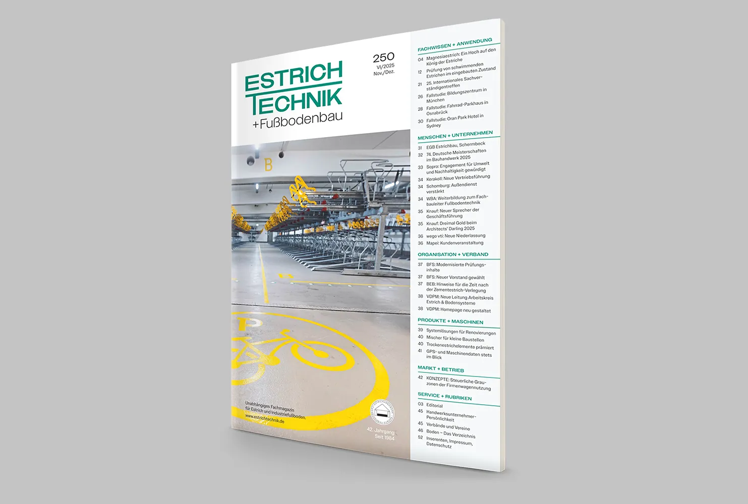 EstrichTechnik im neuen Look