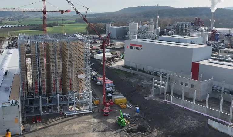 Die 200-Millionen-Euro-Investition in den Ausbau des Werks Markt Bibart schreitet in gro&szlig;en Schritten voran. 