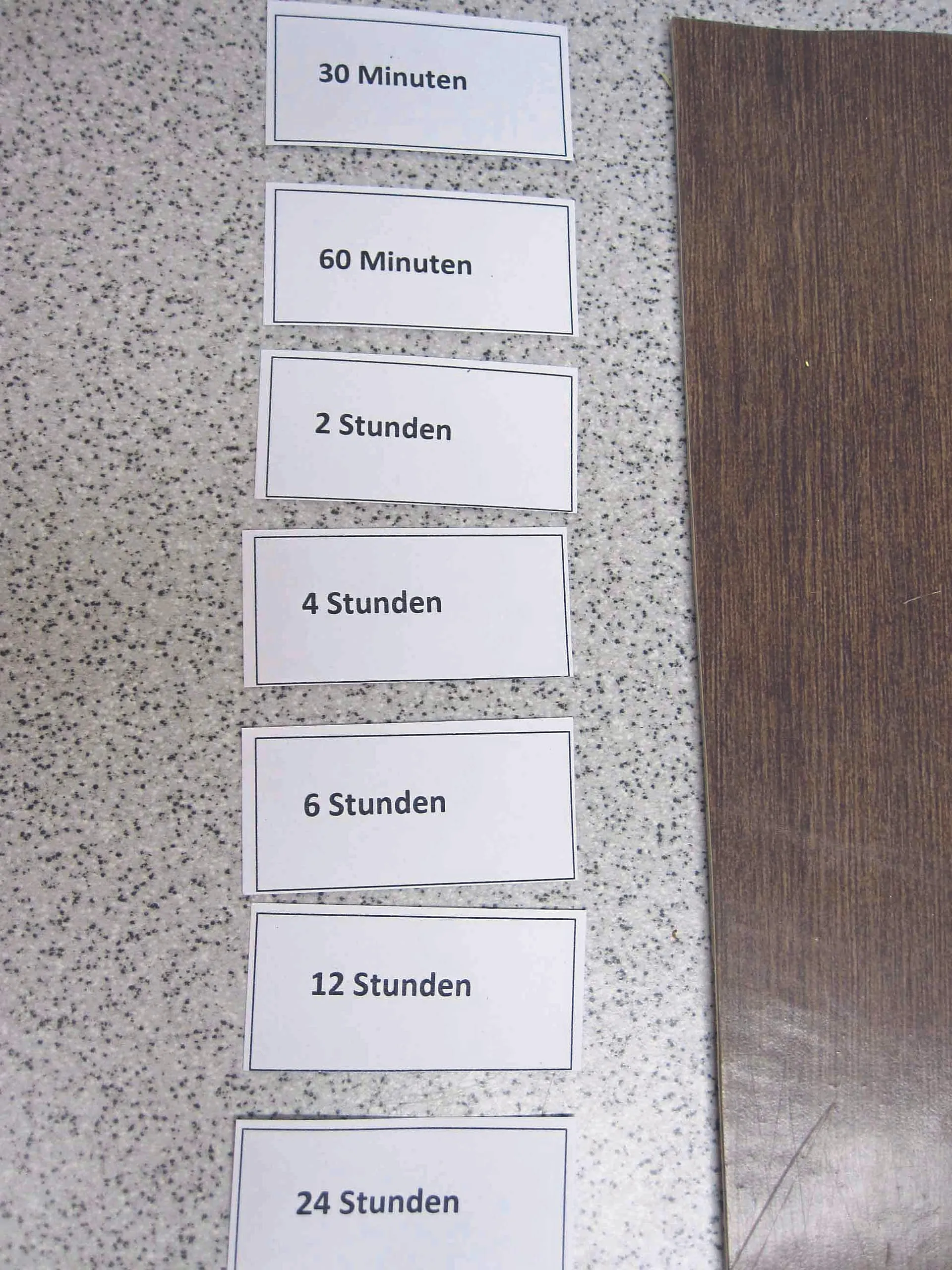 Phantomflecken PVC-Bodenbelag