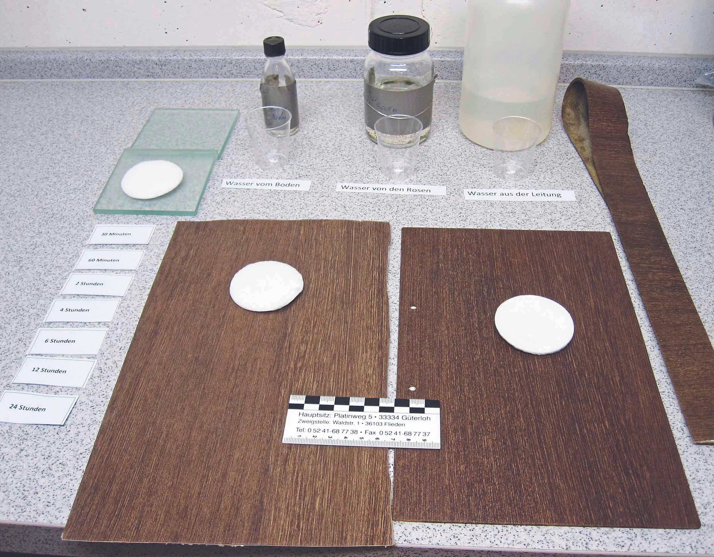 Phantomflecken PVC-Bodenbelag