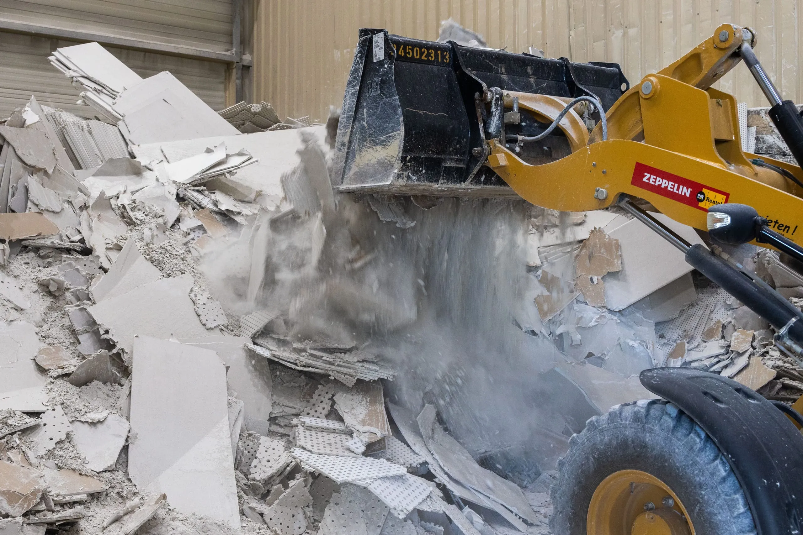 Knauf und BSR: Neue Gipsrecycling-Anlage in Mittelfranken