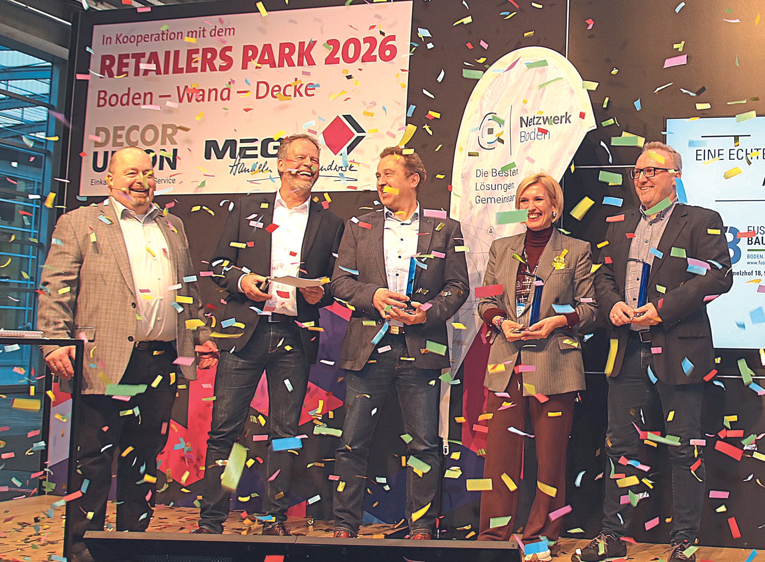 Netzwerk Boden: Herausragende Projekte prämiert