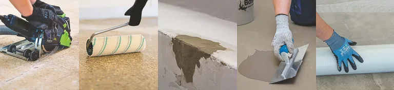 Verlegewerkstoffe